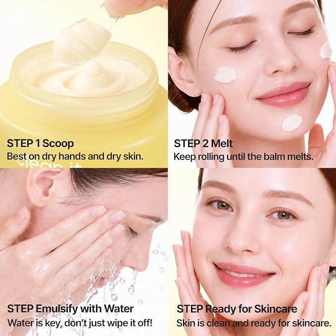 BANILA CO Clean it Zero Nourishing Cleansing Balm | Korean Makeup Remover for Dry Skin | Vegan | Cleansing Oil, Facial Cleanser Made with Ginseng Root & Soybean Peptide (100ml / 3.38 fl. oz)