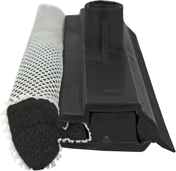 Black Duck Brand Set of 5 Window and Windshield Cleaning Sponge and Rubber Squeegees