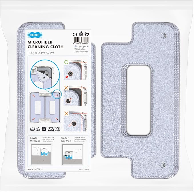 HOBOT Cleaning Cloth S7 Pro Window Cleaning Robot - High-Performance Microfiber Cloth