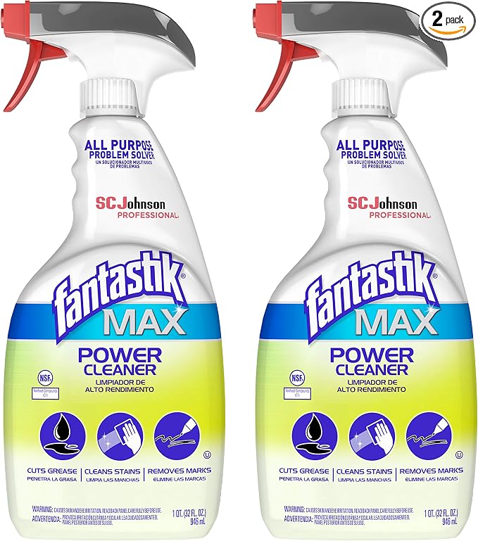 Fantastik Max Power Cleaner Professional, 32 oz (Pack of 2)