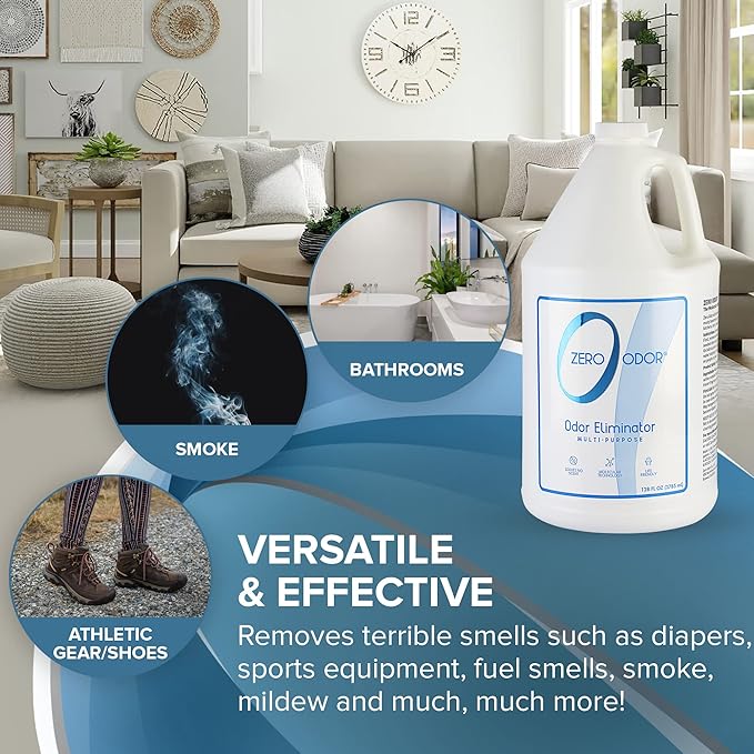 Zero Odor 128 oz. Multi-Purpose Odor Eliminator Refill GL1128004