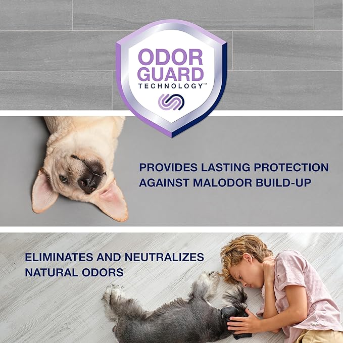 Bona Pet System Bundle for Dogs - Includes Premium Pet Microfiber Mop for Multi-Surface Floors + Bona Pet System Microfiber Sweeping Pad + Floor Cleaner, Dog Formulation 32 fl oz