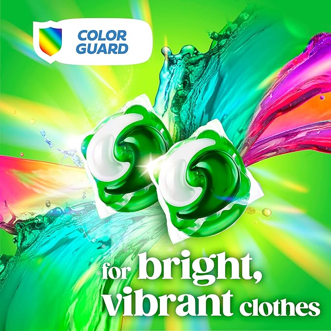 Gain Flings Ultra Oxi Laundry Detergent Pods, Odor Defense + Color Guard, Waterfall Delight Scent, concentrated laundry soap pacs, 102 Count (Packaging May Vary)