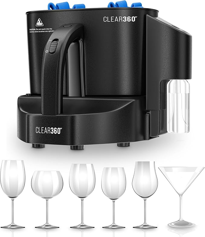 Clear360º Home Glassware Polisher