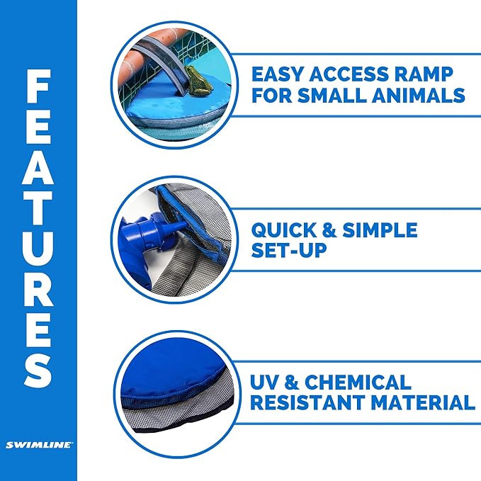 Swimline Pool Critter Escape Ramp, Blue