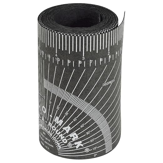 Jackson Safety Pipe Measuring Tool - Wrap-A-Round Tape Pipe Fitting Tool (Multiple Sizes and Heat Ratings)