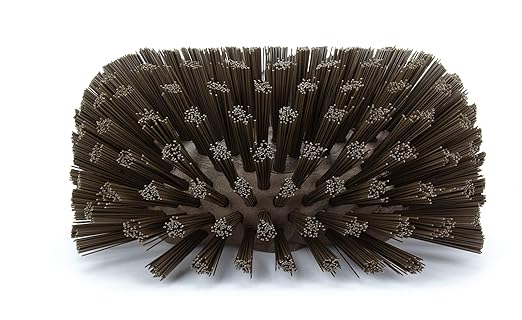 SPARTA Kettle Brush, Essential Scrubber with Flared Head for Cleaning Tanks and Kettles, 5.25" x 7.5", 1 Count, Brown