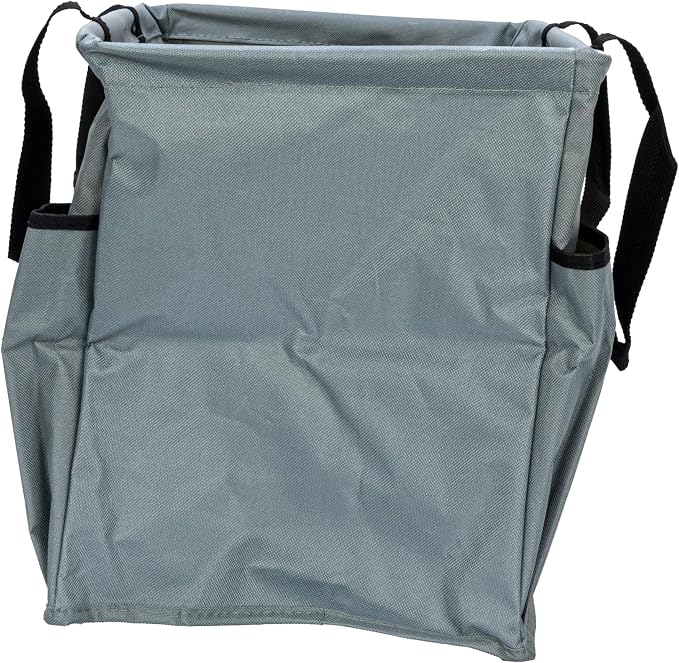 Household Essentials Krush Container All‑Purpose Utility Tote with Exterior Pockets, Gray