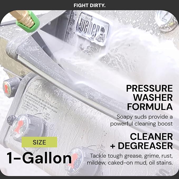 Sun Joe SPX-APC1G All-Purpose Heavy Duty Pressure Washer Rated Cleaner + Degreaser, 1-Gallon