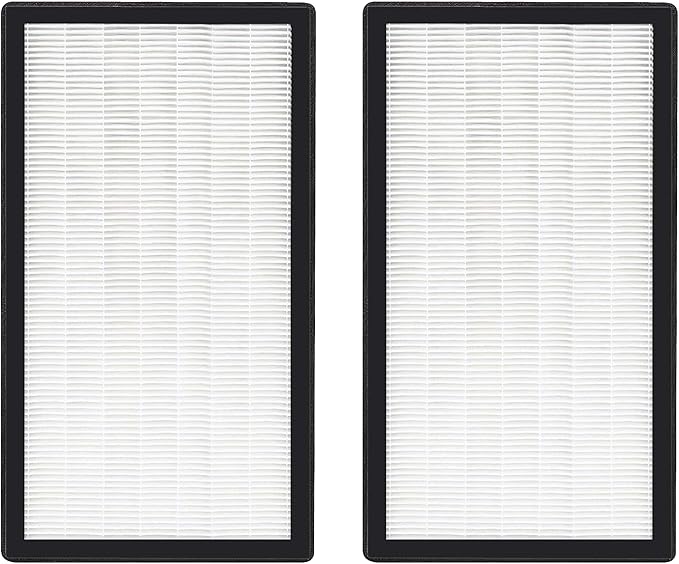 Fette Filter - 112 Premium H13 True HEPA Replacement Filter Compatible with Medify MA Air Purifier for Model 112 V2.0 wtih 3-in-1 filtration system. (Pack of 2)