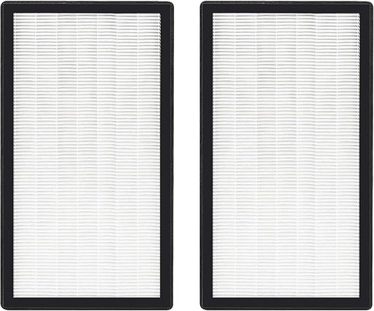 Fette Filter - 112 Premium H13 True HEPA Replacement Filter Compatible with Medify MA Air Purifier for Model 112 V2.0 wtih 3-in-1 filtration system. (Pack of 2)