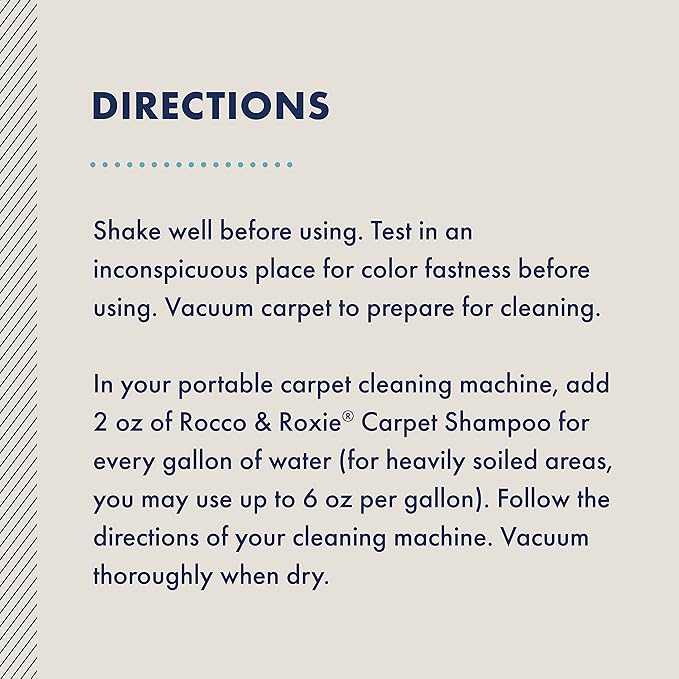 Rocco & Roxie Pet Extreme Stain & Odor Eliminator & Oxy Carpet Shampoo Bundle