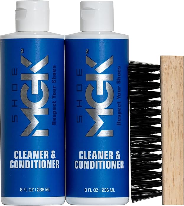 Shoe MGK Double Pack XL Shoe Cleaning Bundle for Everyday White, Athletic & Leather Shoes