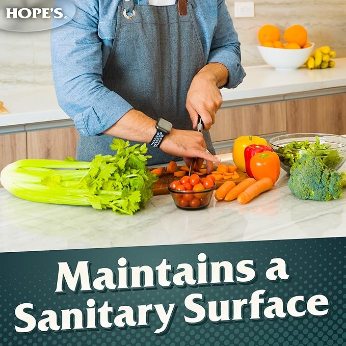 HOPE'S Perfect Granite & Marble Countertop Cleaner, Stain Remover and Polish, Streak-Free, Ammonia-Free, 22 Ounce, Pack of 2
