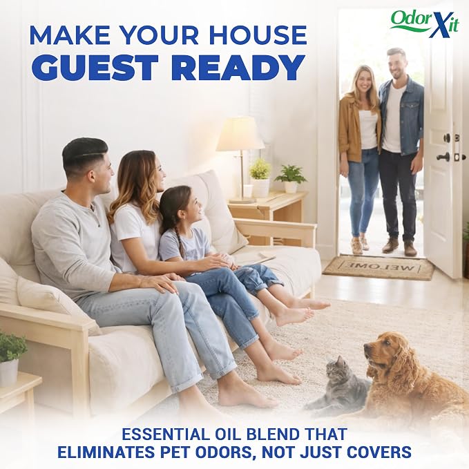 Concentrated Pet Urine Odor Eliminator, Ideal for Cat, Dog Poo and Urine Smell, Versatile & Natural Odor Neutralizer for Home and Outdoor Use, Deodorizer & Absorber, Concentrate, 64oz