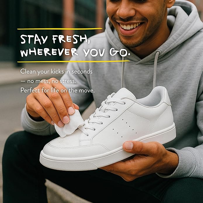 Premium Sneaker Cleaner Kit with Stylish Box – All-in-One Care for Sneakers – Great gifts for teen boys – Shoe Cleaner Sneakers – Shoe Cleaning Kit