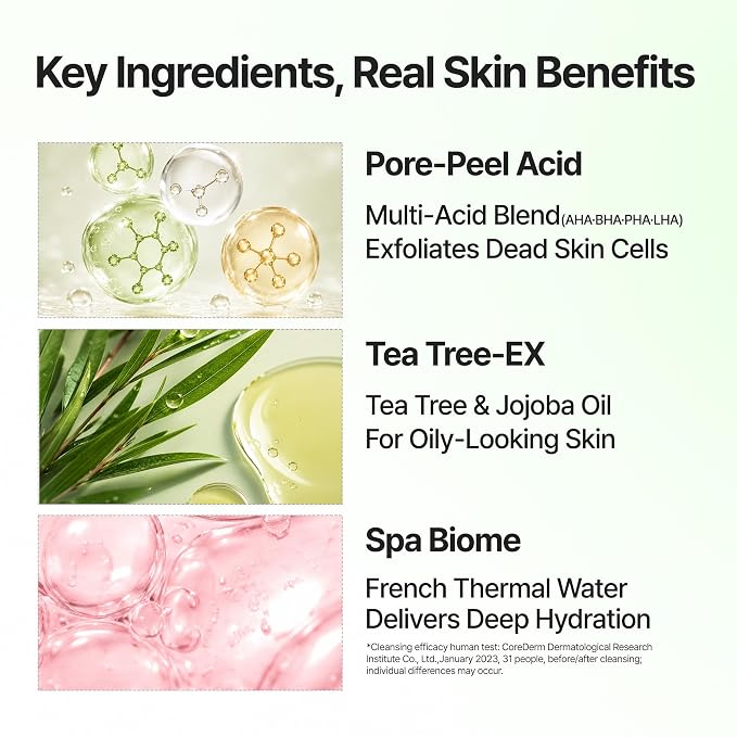BANILA CO Clean it Zero Pore Clarifying Cleansing Balm | Korean Makeup Remover, Cleansing Oil, Facial Cleanser for Oily and Acne Prone Skin | Vegan | Made with AHA-PHA & Tea Tree (180ml / 6.08 fl.oz)