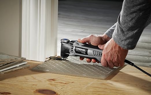 Dremel MM388 13-Piece Oscillating Multi-Tool Accessory Kit, Includes 4 Blades, 9 Wood Sandpaper Sheets, and Reusable Case - Universal Quick- Fit Interface fits Bosch, Makita, Milwaukee, and Rockwell