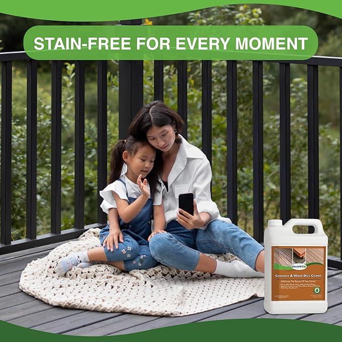 DeckMAX Concentrated Composite & Wood Deck Cleaner - Nation’s Leading Wood & Composite Deck Cleaner Recommended by Manufacturers, Distributors & Contractors