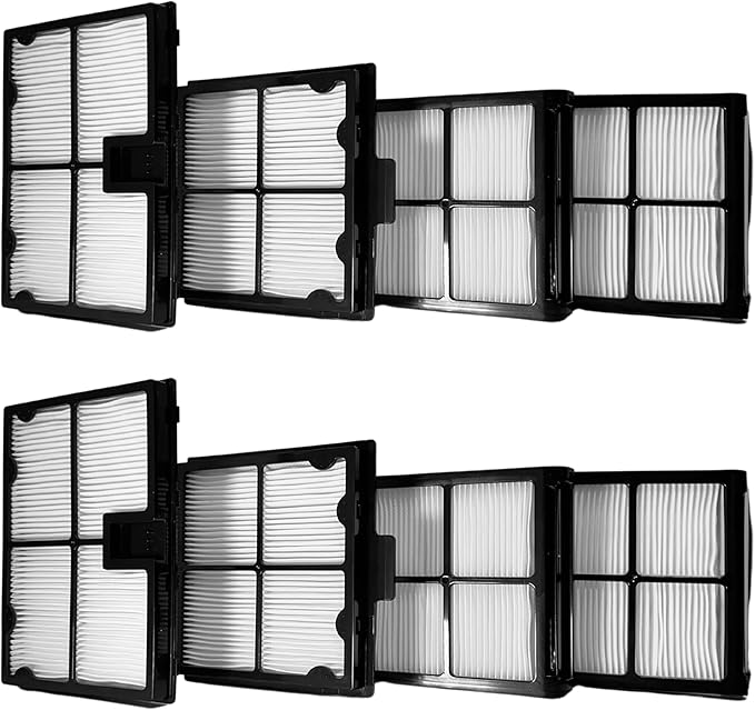 Nispira 9991466-R4 Ultra Fine Filters (4PK) Replacement For Dolphin Robotic Pool Cleaner Active 10 Advantage Cayman E10 Echo Encore Escape Explorer E20 Nautilus CC Proteus DX3 Prowler 910 917 2 Sets