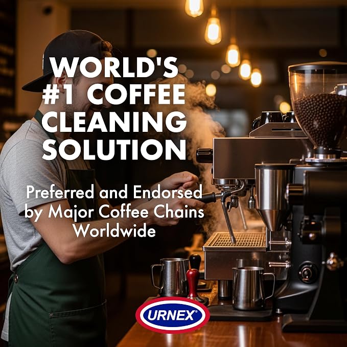 Urnex Grindz Professional Coffee Grinder Cleaning Tablets - 430 Grams - All Natural Food Safe Gluten Free - Cleans Burr and Casing - Help Extend Life of Your Grinder
