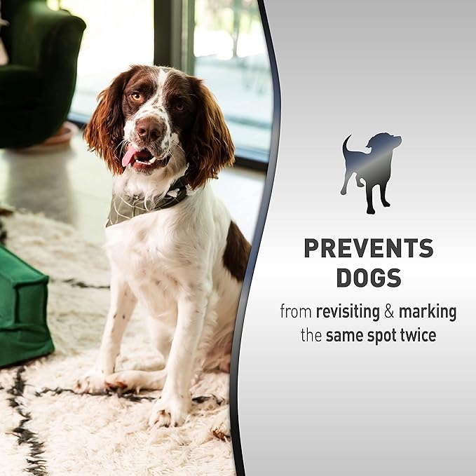 Nature's Miracle Advanced Platinum No More Marking, Helps Discourage Repetitive Dog Marking, 24 oz
