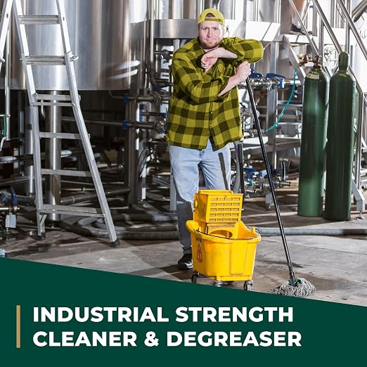 Industrial Cleaner and Degreaser, Lemon Scent, 5 gal Pail