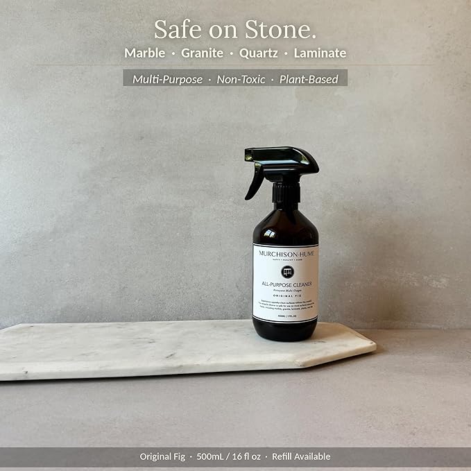 Murchison-Hume All Purpose Cleaner Spray | Plant Based Multi-Surface | Non-Toxic | Food & Pet Safe | Granite, Marble & Stone Safe | Cuts Grease | Kitchen & Bath | Refill Available | Original Fig