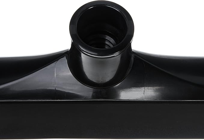 SPARTA 3656803 Plastic Floor Squeegee, Shower Squeegee, Heavy Duty Squeegee With Rubber Blade For Windows, Glass, Shower Doors, Floors, Windshields, 24 Inches, Black