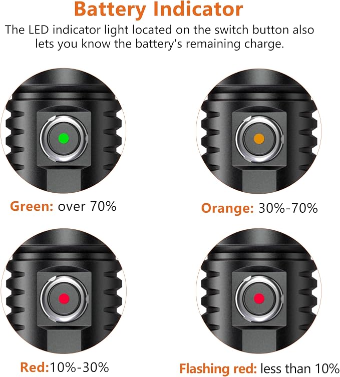 ORCATORCH D530V 1200 Lumens Underwater Video Light, 120° Super Wide Beam Dive Flashlight, 2 Modes with ZJ18 Ball Joint, IP68 Waterproof (150m) for Scuba Diving Photography/Videography