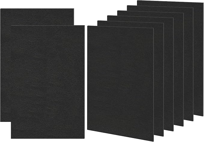 8 Pre Aera Max 300 car-bon Filter Replacement Compatible with Fellowes car-bon Filter for AeraMax 290/300/DX95 Air Pur-ifiers Also Fit AP-300PH HF-300 Part#9324201, 8x car-bon Pre-Filter