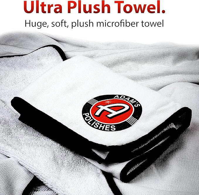 Adam's Polishes Ultra Plush Drying Towel (4 Pack)