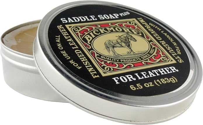 Bickmore Leather Care Kit | Saddle Soap, Bick 1 Leather Cleaner, Bick 4 Conditioner, and Gard-More Protector