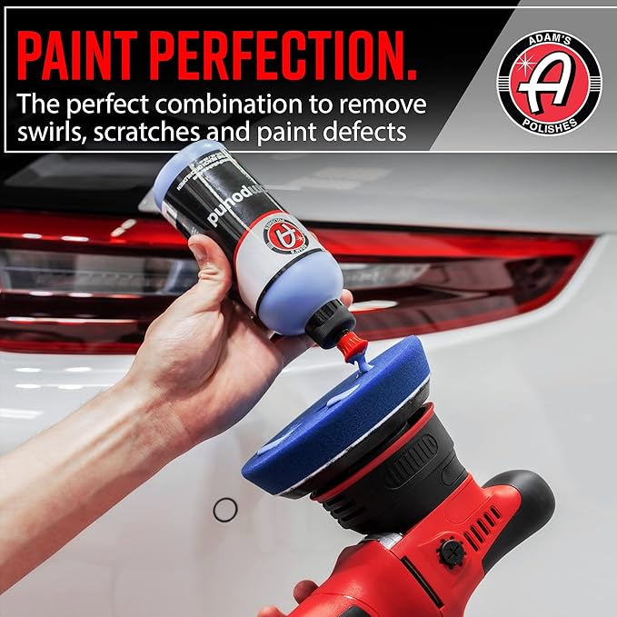 Adam's Polishes Premium Polisher Pads Bundle - Expertly Designed to Make Polishing and Paint Correction Easier and Quicker - Color Coded to Match with Recommended Polishes or Compounds (5.5" Pads)