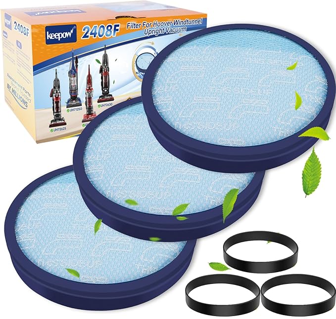 Vacuum Belt & Vacuum Filter For Hoover Windtunnel Vacuum Cleaner
