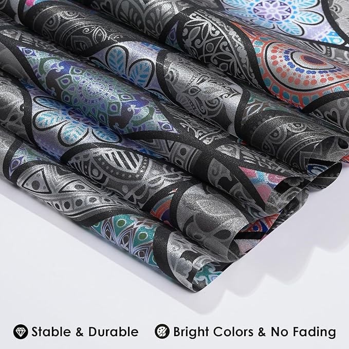 DKTIE Static Cling Decorative Window Film with Installation Tools Non Adhesive Privacy Film, Stained Glass Window Film for Bathroom Shower Door Heat Cotrol Anti UV 35.4 x 78.7 Inch