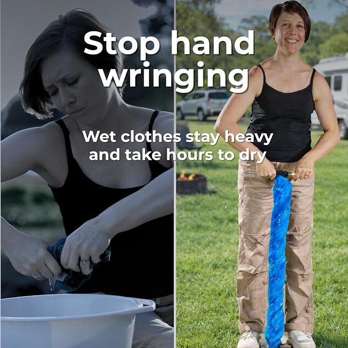 Medium Off-Grid Laundry System Portable Washer & Clothes Wringer Wash & Dry Anywhere