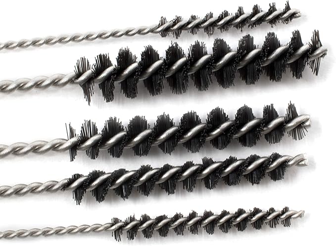 RIFTWILD RW 0159-001/002 Carburetor Wire Jet Cleaner Tool and Cleaning Brushes Set
