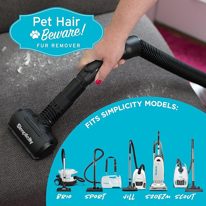 Pet Fur Remover for Furniture or Clothes, Use as Pet Hair Vacuum Attachment or Lint Roller for Pet Hair, SPET-Tool