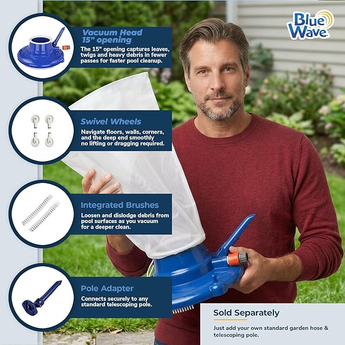 Blue Wave Leaf Bagger