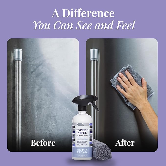 Therapy Stainless Steel & Cooktop Cleaner Bundle
