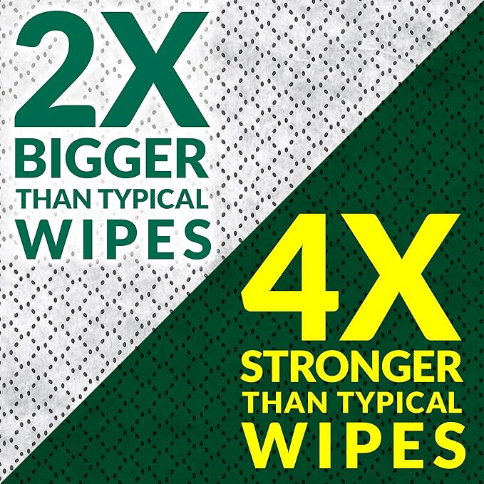 Simple Green Professional Grade Heavy-Duty Cleaning and Degreasing Towels,All-Purpose Cleaning Wipes,75 Count (Pack of 6)