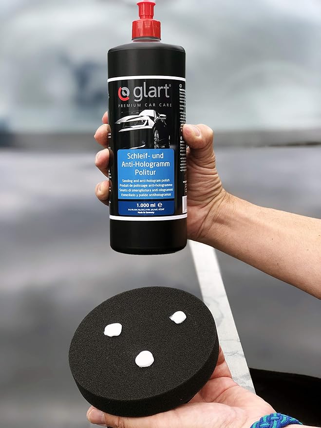 Glart 45SAP Polishing and Anti-Hologram Car and Paintwork Polish, 1,000 ml