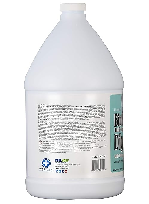 Bio-Break Multi-Purpose Odor Eliminator with Bacteria Strains and Enzymes by Nilodor, 1 gallon (128SBN BBZYM)