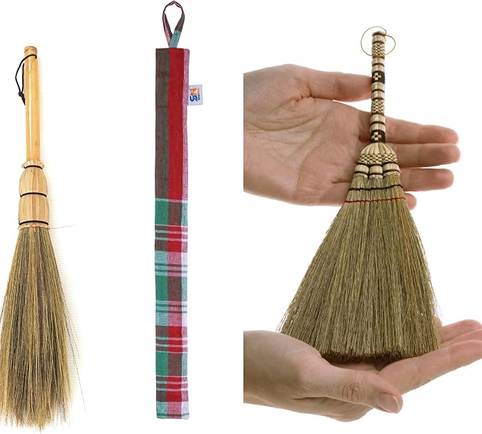 Handmade Small Whisk Broom Grass for Dusting