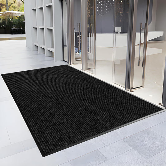 3′ x 42′ Front Door Mat Indoor Outdoor Entrance, Commercial Floor Mat Heavy Duty Dirt Trapper Entryway Doormat, Custom Size Non Slip Rubber Backing Welcome mat, Door Mat for High Traffic Area