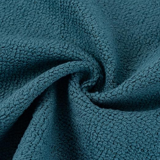 Restaurantware-Clean Tek Professional 11.8 x 11.8 Inch Microfiber Towel Rolls, 30 Reusable Towel Rolls - 30 Tear Away Sheets Per Roll, Perforated, Teal Microfiber Cloth, For All The Cleaning Tasks