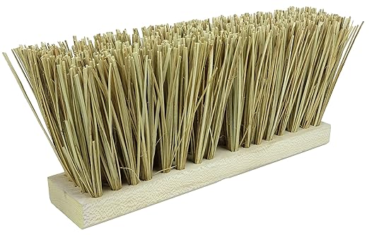 Weiler 70208 16" Block Size, Natural Palmyra Fill, Hardwood Block, Street Broom, Made in the USA