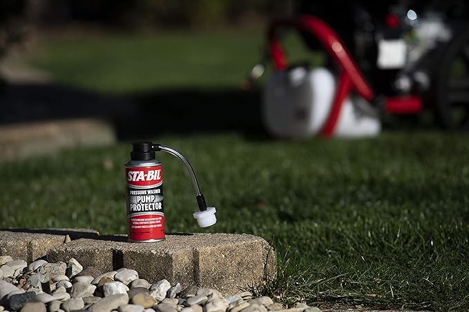 STA-BIL Pump Protector - Protects Pressure Washer Pumps and Other Internal Components During Storage, Next Gen Anti-Freeze and Lubricant Formula, 4oz (22007)
