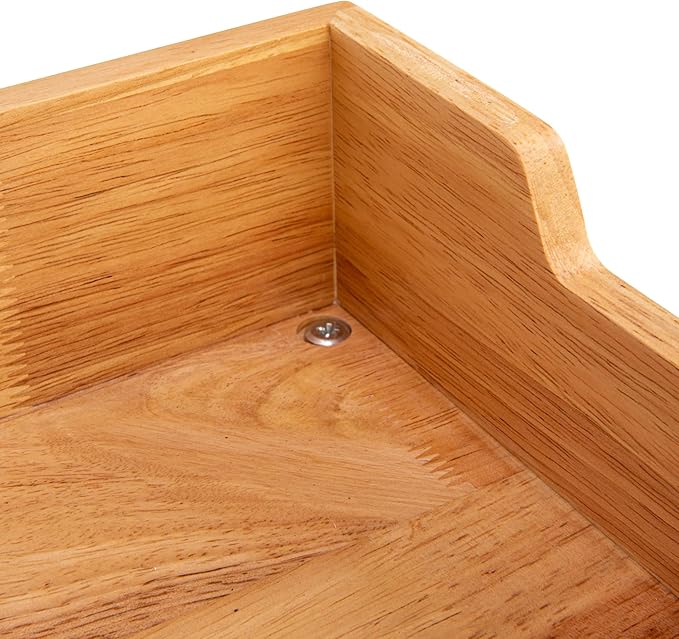 Household Essentials GLIDEZ Wood 2-Tier Sliding Cabinet Organizer: 11.5-inch Wide